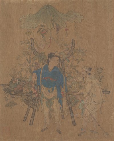 फूल विक्रेता. द्वारा अज्ञात