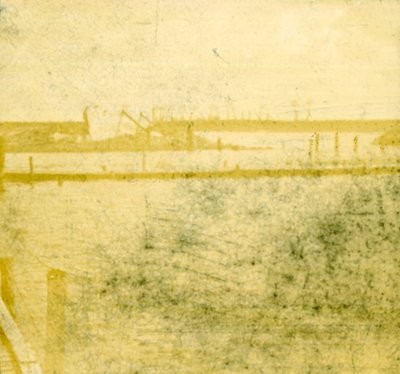 Ramskapelle, बेल्जियम में फुटब्रिज, c1914-c1918 द्वारा अज्ञात