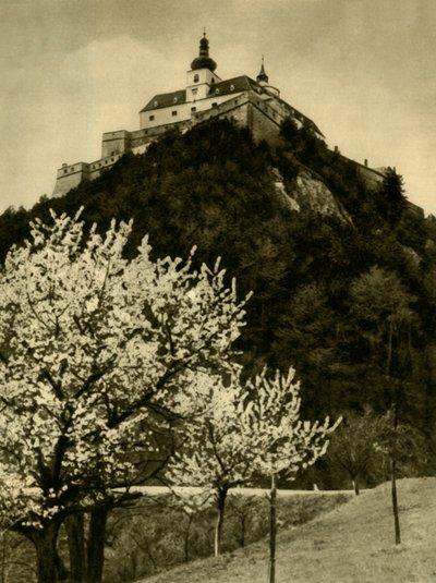 फ़ोर्टटेनस्टीन कैसल, बर्गेनलैंड, ऑस्ट्रिया, c1935। द्वारा अज्ञात