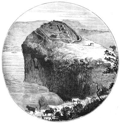 फोर्ट पियर्सन, लोवर तुगेला नदी पर, c1880 द्वारा अज्ञात