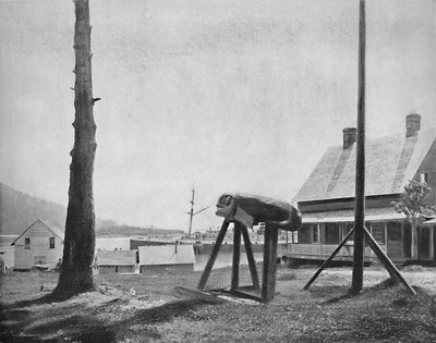 फोर्ट रैंगल, अलास्का, सी 1897। द्वारा अज्ञात