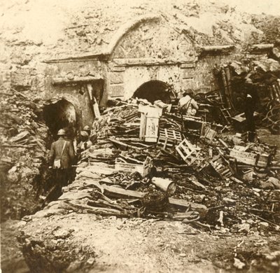 सोविले, वर्दुन, उत्तरी फ्रांस का किला, c1914-c1918 द्वारा अज्ञात