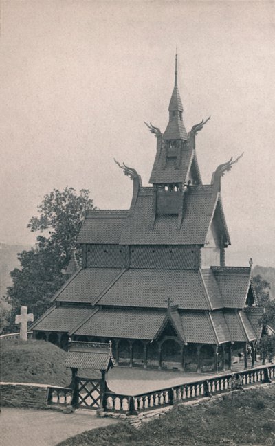 Fortun Timber Church, 1914। द्वारा अज्ञात