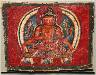 चार-सशस्त्र मैत्रेय द्वारा अज्ञात अज्ञात