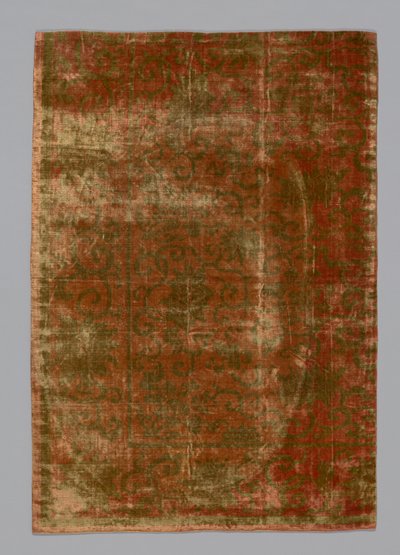 फ्रैगमेंट फर्निशिंग फैब्रिक, चीन, किंग राजवंश 1644-1911, 17751850। द्वारा अज्ञात