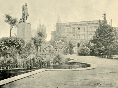 फ्रैंकलिन स्क्वायर, होबार्ट, 1901। द्वारा अज्ञात
