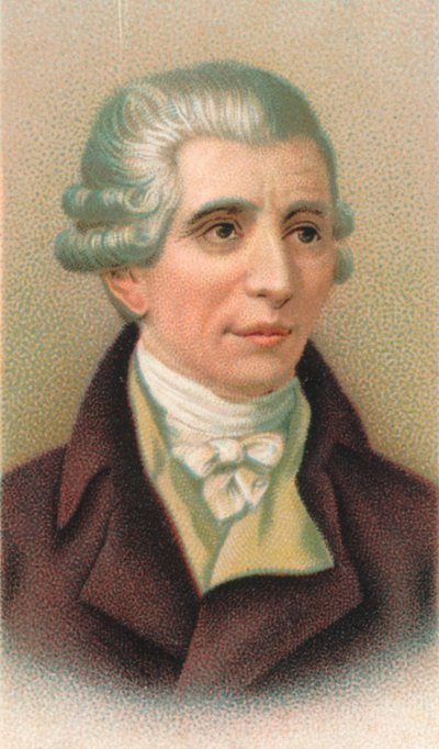 फ्रांज जोसेफ हेडन 1732-1809, ऑस्ट्रियाई संगीतकार, 1911 द्वारा अज्ञात