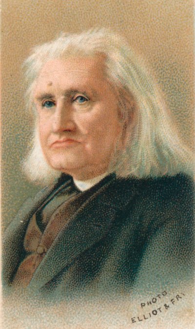 फ्रांज लिस्केट 1811-1886, हंगेरियन पियानोवादक और संगीतकार, 1911 द्वारा अज्ञात