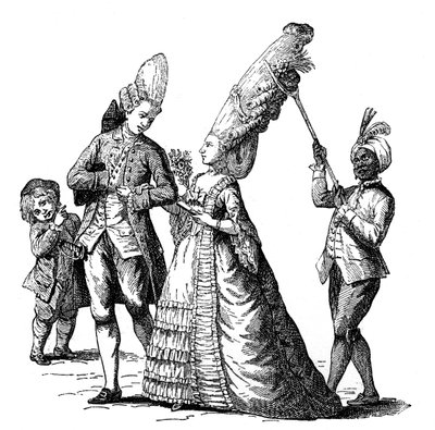 फ्रांसीसी पोशाक, 1885 द्वारा अज्ञात
