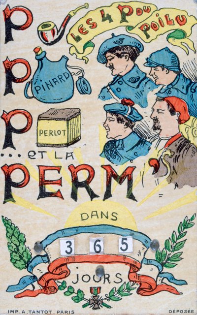 फ्रेंच WWI पोस्टकार्ड, 1914-1918 द्वारा अज्ञात