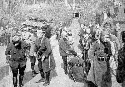फ्रांस के पिकार्डी में फ्रांसीसी औपनिवेशिक सैनिक, प्रथम विश्व युद्ध, 1915 द्वारा अज्ञात