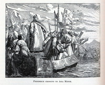 फ्रेडरिक एशिया माइनर, 1882 को पार करते हुए द्वारा अज्ञात