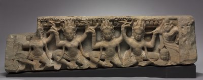 अप्सराओं के साथ फ्रिज़, 1100 के दशक के अंत में। द्वारा अज्ञात