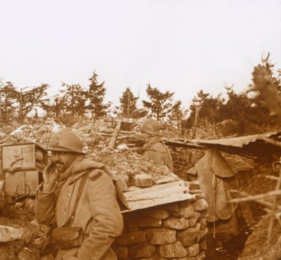फ्रंट लाइन, वर्दुन, उत्तरी फ्रांस, 1916 द्वारा अज्ञात