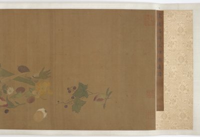 फल, सब्जियाँ, फूल और कीड़े, मिंग राजवंश, 1368-1644। द्वारा अज्ञात