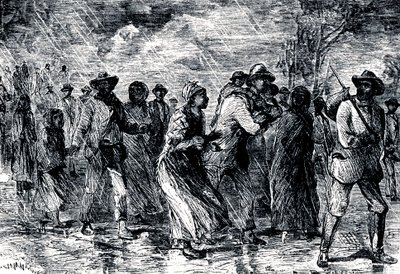 भूमिगत रेलमार्ग, 1850-1851 के रास्ते मैरीलैंड से डेलावेयर की ओर भागने वाले भगोड़े दास द्वारा अज्ञात