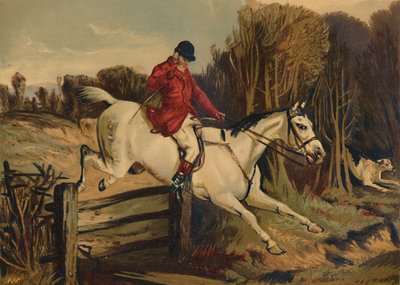 फुल क्राई - टॉम क्लार्क, ओल्ड बर्कशायर के व्याध, c1879। द्वारा अज्ञात