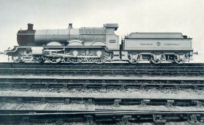 जीडब्ल्यूआर एक्सप्रेस पैसेंजर इंजन, 1922। द्वारा अज्ञात