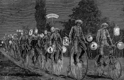 1 जून 1889 को कैसल इन, वुडफोर्ड, एसेक्स में यूके साइक्लिंग क्लबों की सभा द्वारा अज्ञात