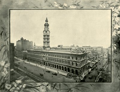 जनरल पोस्ट ऑफिस, सिडनी, 1901। द्वारा अज्ञात