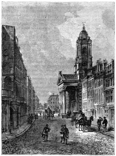 जॉर्ज स्ट्रीट, हनोवर स्क्वायर, लंदन, 1800 1891 द्वारा अज्ञात