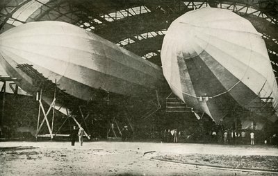 जर्मन ड्रेडनॉट्स ऑफ द एयर, 1919। द्वारा अज्ञात