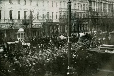 1919 में वारसॉ में जर्मन कैदी। द्वारा अज्ञात