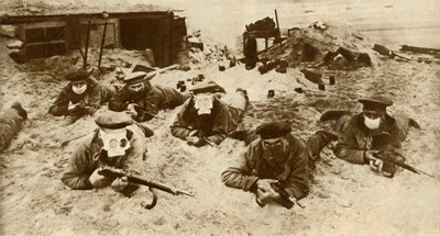 जर्मन नौसैनिकों ने राहत की सांसें लीं, प्रथम विश्व युद्ध, 1915, 1935। द्वारा अज्ञात
