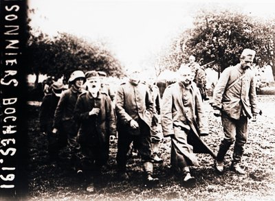 युद्ध के जर्मन कैदी, c1914-c1918 द्वारा अज्ञात