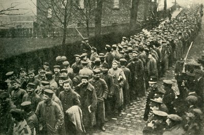 ब्रिटेन में युद्ध के जर्मन कैदी, प्रथम विश्व युद्ध, 1915, c1920। द्वारा अज्ञात