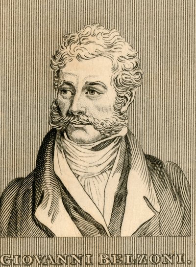 जियोवनी बेलज़ोनी, 1778-1823, 1830। द्वारा अज्ञात