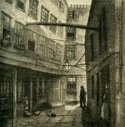 गोल्डन बिल्डिंग, 1881। द्वारा अज्ञात