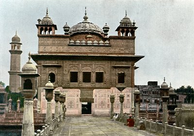 स्वर्ण मंदिर, अमृतसर, पंजाब, भारत, c1890 द्वारा अज्ञात