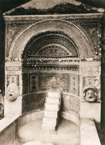 ग्रांडे फोंटाना, पोम्पेई, इटली, c1900s द्वारा अज्ञात