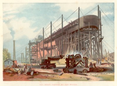 टेम्स, 1857 में मिलवाल के शेयरों में महान पूर्वी द्वारा अज्ञात