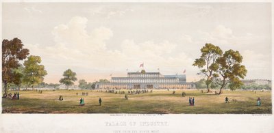 महान प्रदर्शनी, क्रिस्टल पैलेस, हाइड पार्क, लंदन, 1851 द्वारा अज्ञात
