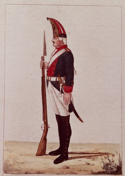फर्स्ट मरीन बटालियन, 1786 का ग्रेनेडियर द्वारा अज्ञात