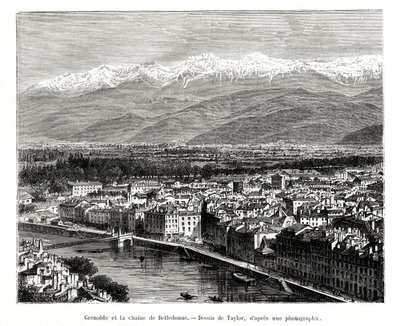 बेलेडोने रेंज, फ्रांस, 1886 से ग्रेनोबल द्वारा अज्ञात