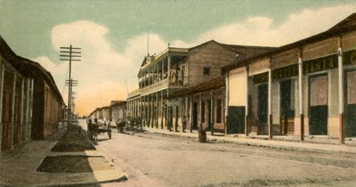 गुआंतानामो - कैले कैलिक्सो गार्सिया, 1907। द्वारा अज्ञात