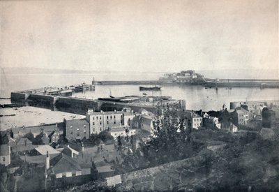 ग्वेर्नसे - सेंट पीटर-पोर्ट और कैसल कॉर्नेट, 1895 द्वारा अज्ञात