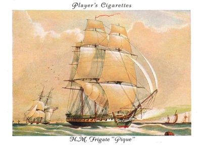 HMFrigate Pique, 1936। द्वारा अज्ञात