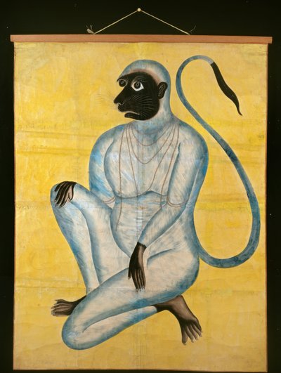 हनुमान, वानर देवता, सी1870 द्वारा अज्ञात