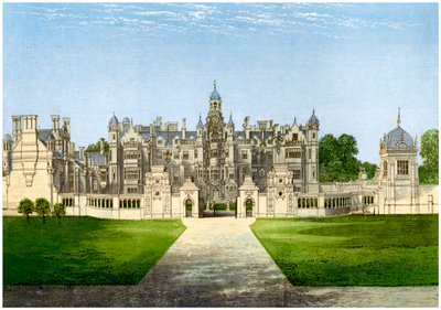 हार्लक्सटन मैनर, लिंकनशायर, ग्रेगरी परिवार का घर, c1880 द्वारा अज्ञात