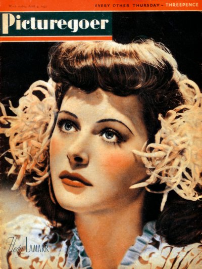 Hedy Lamarr 1914-2000, ऑस्ट्रियाई मूल की अमेरिकी अभिनेत्री, 1942 द्वारा अज्ञात