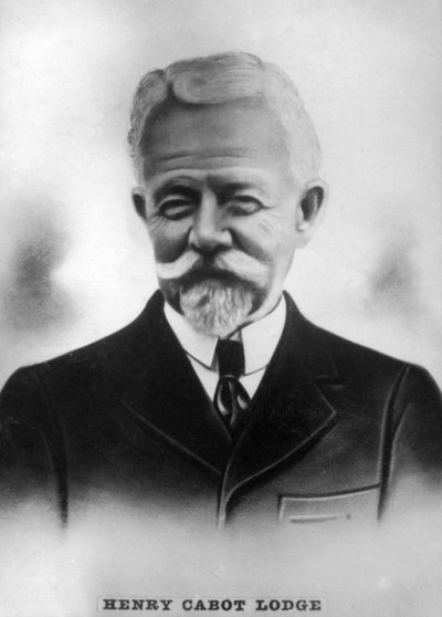 हेनरी कैबोट स्लिम लॉज 1850-1924, अमेरिकी रिपब्लिकन सीनेटर और इतिहासकार, c1910 द्वारा अज्ञात