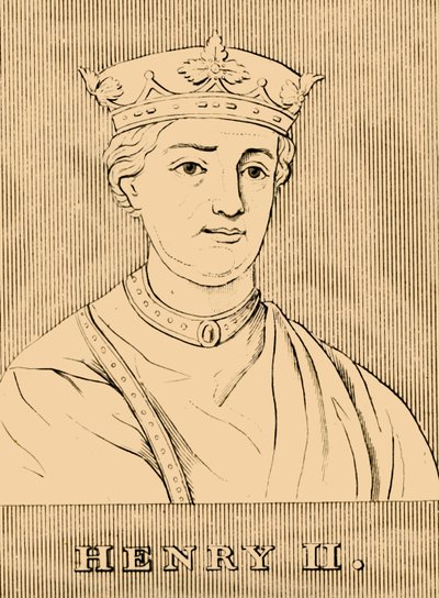 हेनरी II, 1133- 1189, 1830। द्वारा अज्ञात