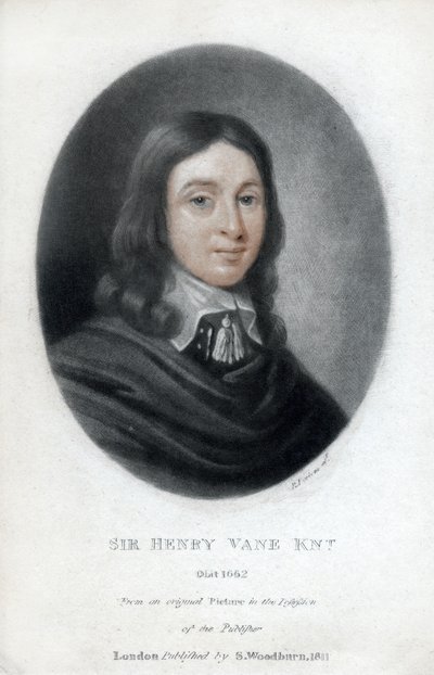 हेनरी वेन द यंगर, राजनेता और संसद सदस्य, 1811 द्वारा अज्ञात