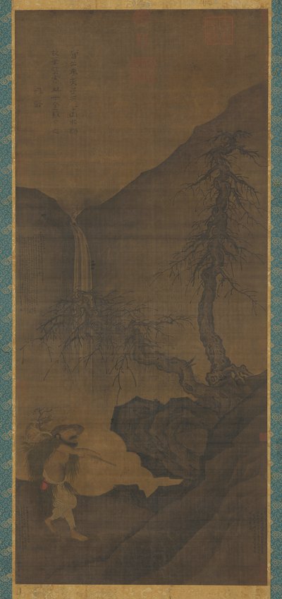 जड़ी-बूटी संग्राहक, मिंग राजवंश, 1368-1644। द्वारा अज्ञात