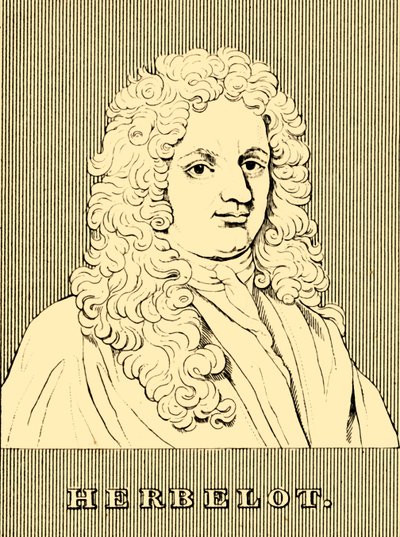हरबेलॉट, 1625-1695, 1830। द्वारा अज्ञात