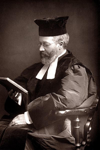हर्मन एडलर 1839-1911, ब्रिटिश साम्राज्य के जर्मन मूल के प्रमुख रब्बी, c1894 द्वारा अज्ञात